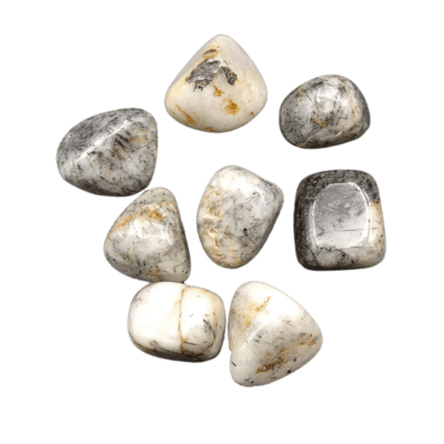 100g Tourmalinated Quartz Tumblestones