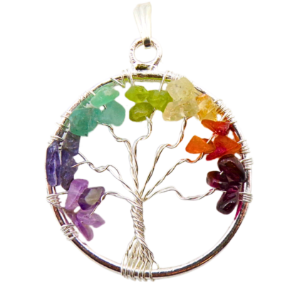 Chakra Tree of Life Pendant