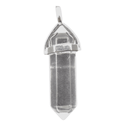 Clear Quartz Fixed Point Pendant