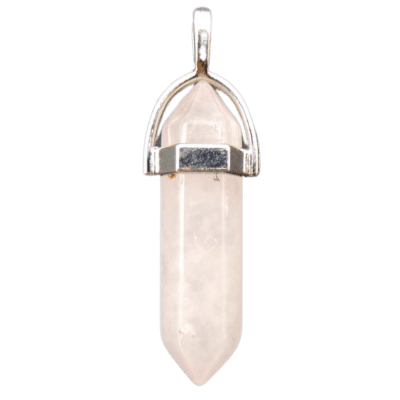 Rose Quartz Fixed Point Pendant