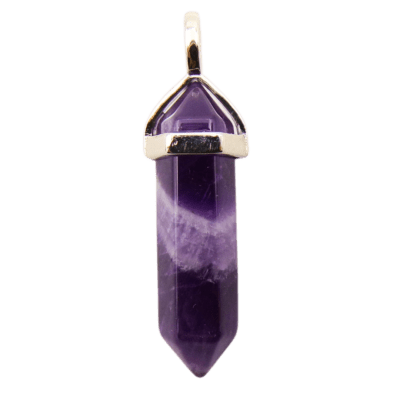 Amethyst Fixed Point Pendant