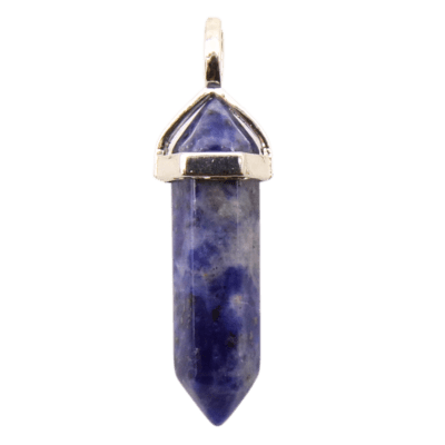 Sodalite Fixed Point Pendant