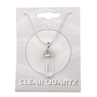 Clear Quartz Healing Pendant