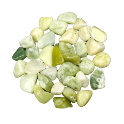 250g New Jade Tumblestones (15-30mm)