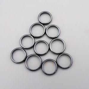 Rounded Hematite Rings