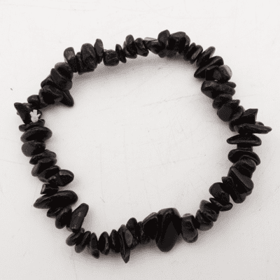 Black Obsidian Gemchip Bracelets