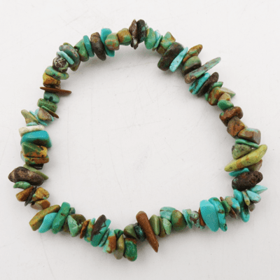 Natural Turquoise Chipped Bracelet