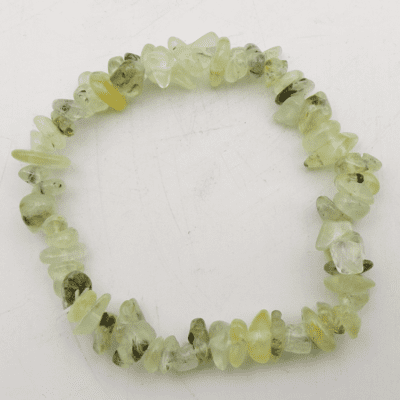 Prehnite Gemchip Bracelets