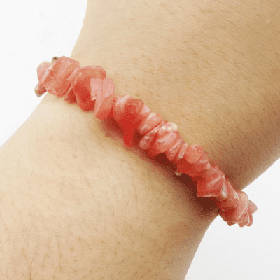 Rhodochrosite Chip Bracelets - Image 2
