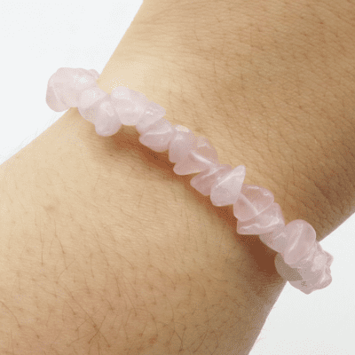 Rose Quartz Gemchip Bracelets - Image 2