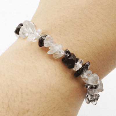 Tourmalinated Quartz Gemchip Bracelets - Image 2