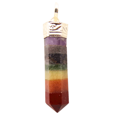 Chakra Layered Point Pendant