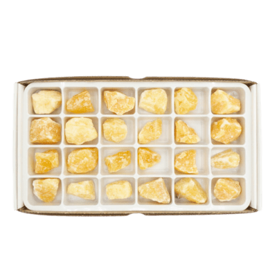 Box of Natural Orange Calcite (24pcs)