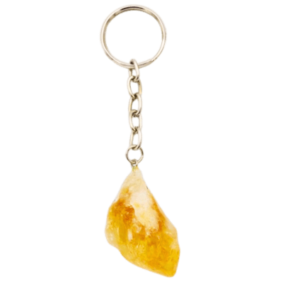 Citrine Tip Keyring