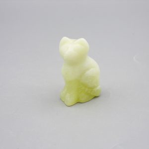 New jade Carved Cat (50mm)