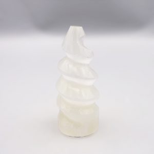 Selenite Spiral Horn (40mm x 100mm)