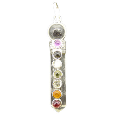 Wholesale Clear Quartz Chakra Pendant