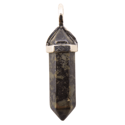 Pyrite Fixed Point Pendant (40mm)