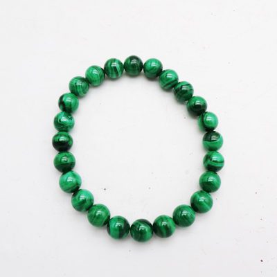 Malachite Bead Bracelet 8mm