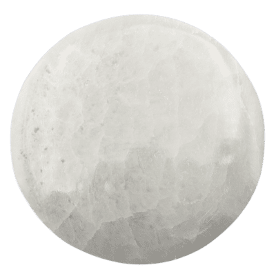 Selenite Circular Charging Disc (100mm)