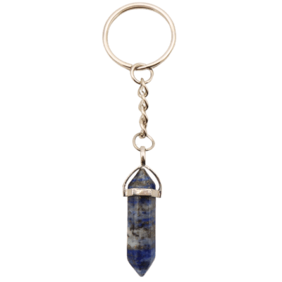 Lapis Lazuli Point Keyring