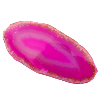 Small Pink Agate Slice (40 - 60mm)
