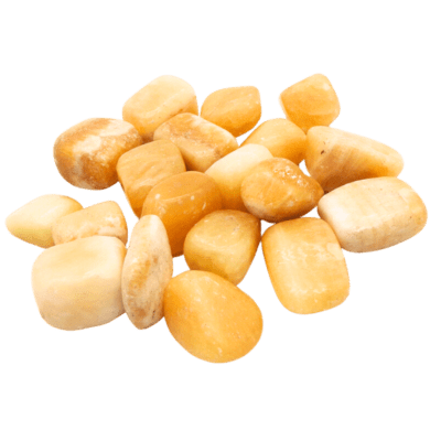 Yellow Calcite Tumble Stones (20-25mm)
