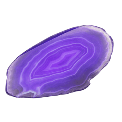Purple Agate Slice (60-90mm)
