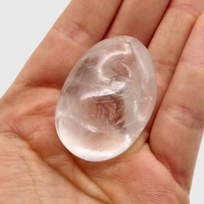 Large Clear Quartz Tumblestone (30-40mm) - Image 2