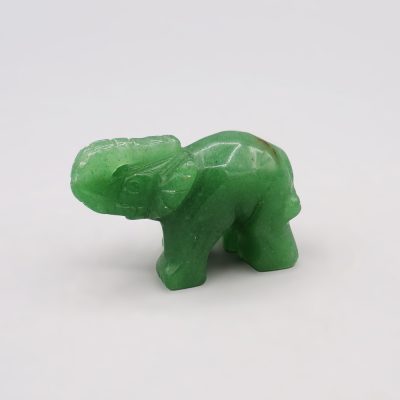 Aventurine Elephant (Approx 40mm x 30mm)