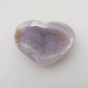 Agate Druzy Heart (102mm x 75mm)