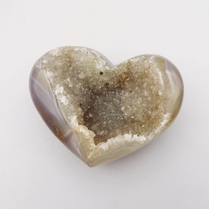 Agate Druzy Heart (117mm x 90mm)