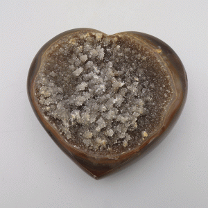 Agate Druzy Heart (108mm x 101mm)