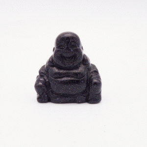 Blue Goldstone Buddha (Approx Dimensions 35mm x 35mm)