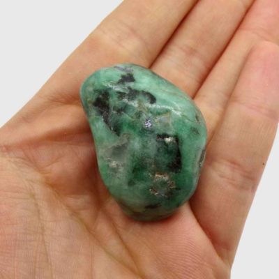 Large Emerald Tumblestone (A) (30mm-50mm) - Image 3