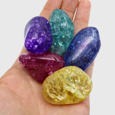 Large Crackled Quartz Tumblestone (25mm-50mm) - Image 2