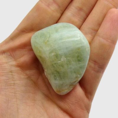 Large Aquamarine Tumblestone (A) (30mm-50mm) - Image 3