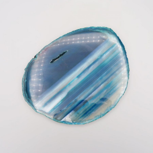 Large Agate Slice – Blue (143mm x 176mm)