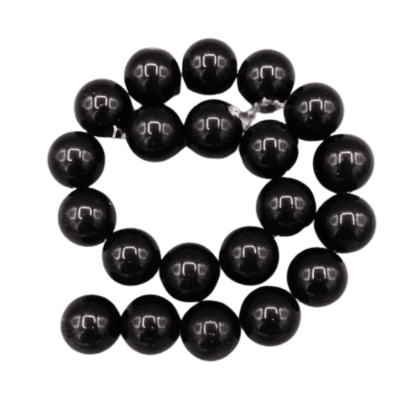 Black Onyx Polished Large Beads (190g)