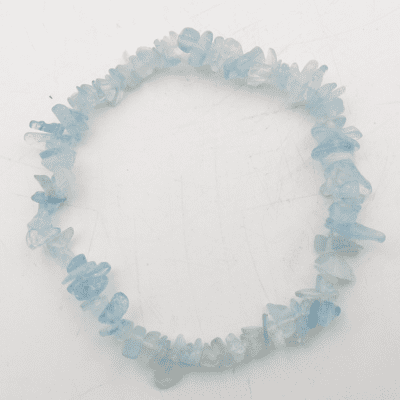 Aquamarine Gemchip Bracelet