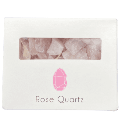 Rose Quartz Natural Chips (Boxed)