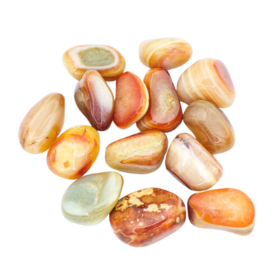 Red Banded Agate Tumblestones