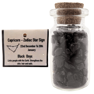 Zodiac Chip Bottle Pack - Capricorn / Black Onyx