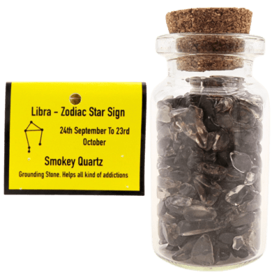 Zodiac Chip Bottle Pack - Libra / Smokey Quartz