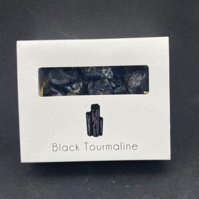Black Tourmaline Natural Chips (Boxed) - Image 2