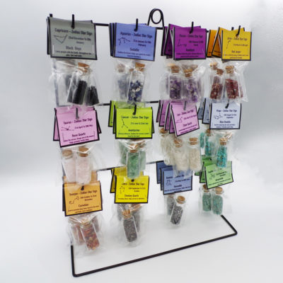 Zodiac Gemstone Chip Bottle Pack - Whole Stand - Image 2