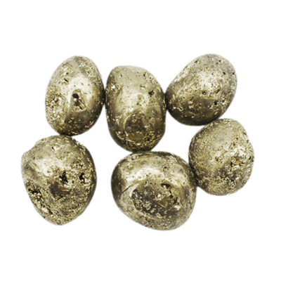 250g Druzy Pyrite Tumblestones (15mm-25mm)
