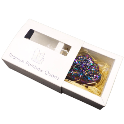 Rainbow Amethyst Druze (Boxed)