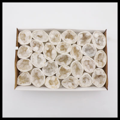 Natural Quartz Druzy Geode (Boxed) (Approx. 20pcs per Box) - Image 2