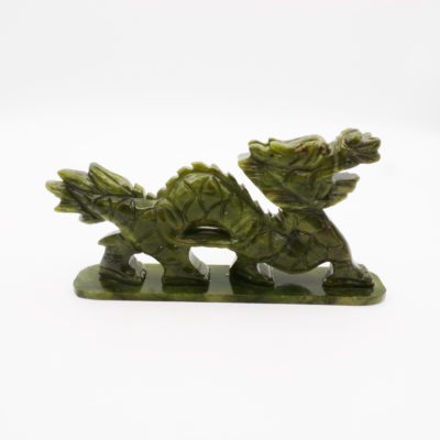 Jade Dragon Carving (Approx. Weight: 380g) - Image 2